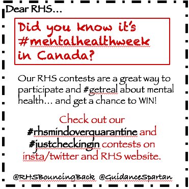 RHS Bouncing Back tweet media