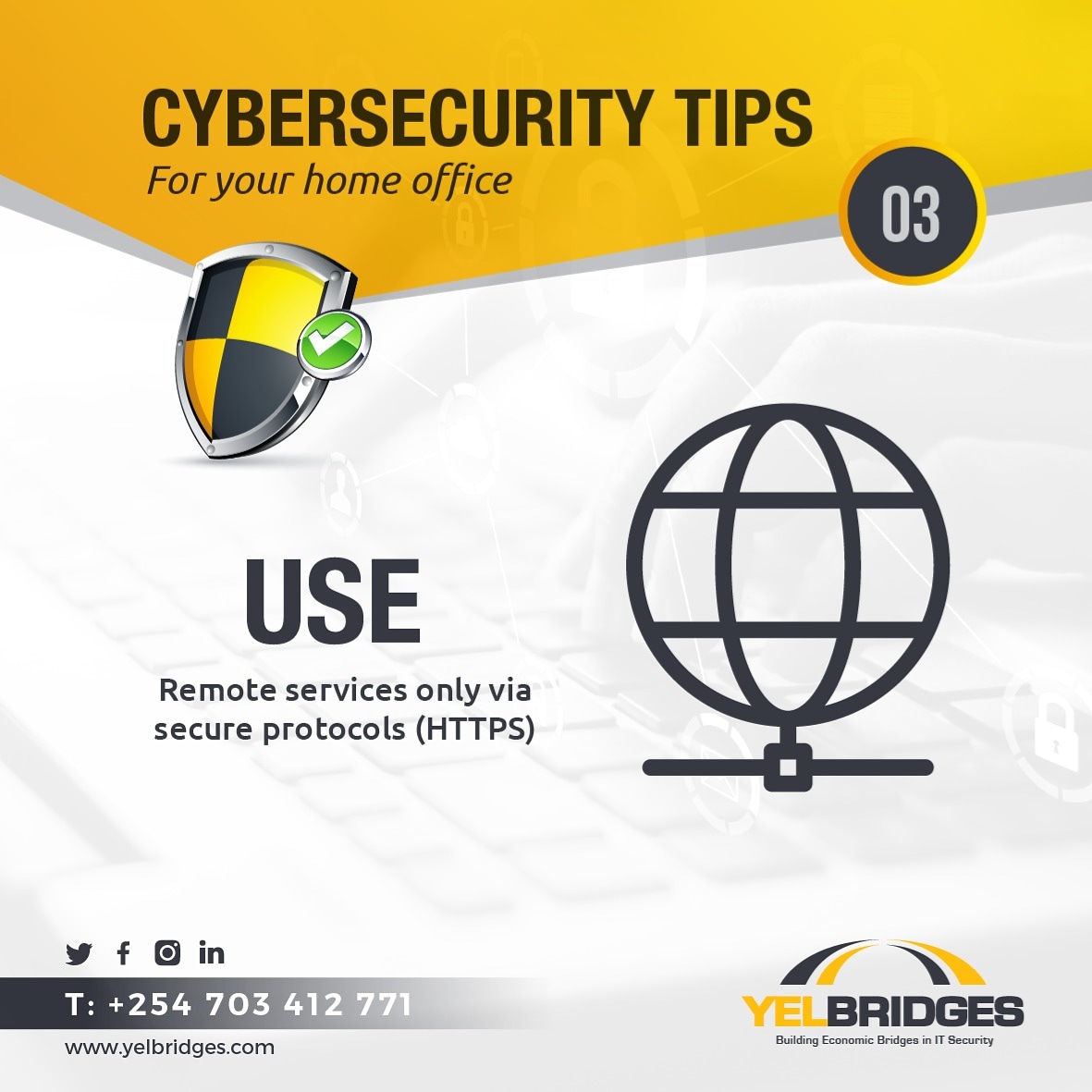 #cyberawareness #cyberdefense #securitymanagement #secureremoteaccess #cyberrisks #awarenesstraining #YelTeam #HereForYou 0703412771