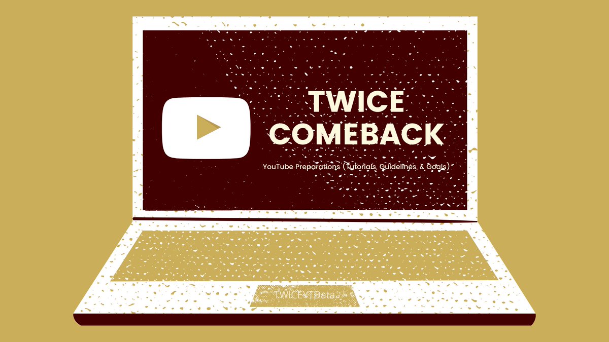 Twice Youtube Data Thefeels Slow Updates C Youtube Goals Before The Comeback Twice 트와이스 Jypetwice Twicecomeback
