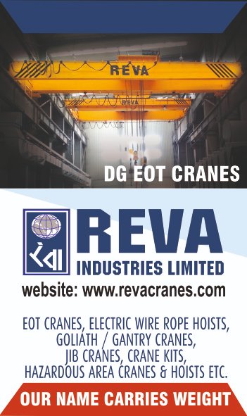 revadmkt's tweet image. A thing well done is a reward in itself… when you begin with this philosophy excellence becomes a way of life, and you achieve more than you aimed for. Exemplifying this spirit in all its operations is REVA INDUSTRIES LTD.
revacranes.com/reva-products/