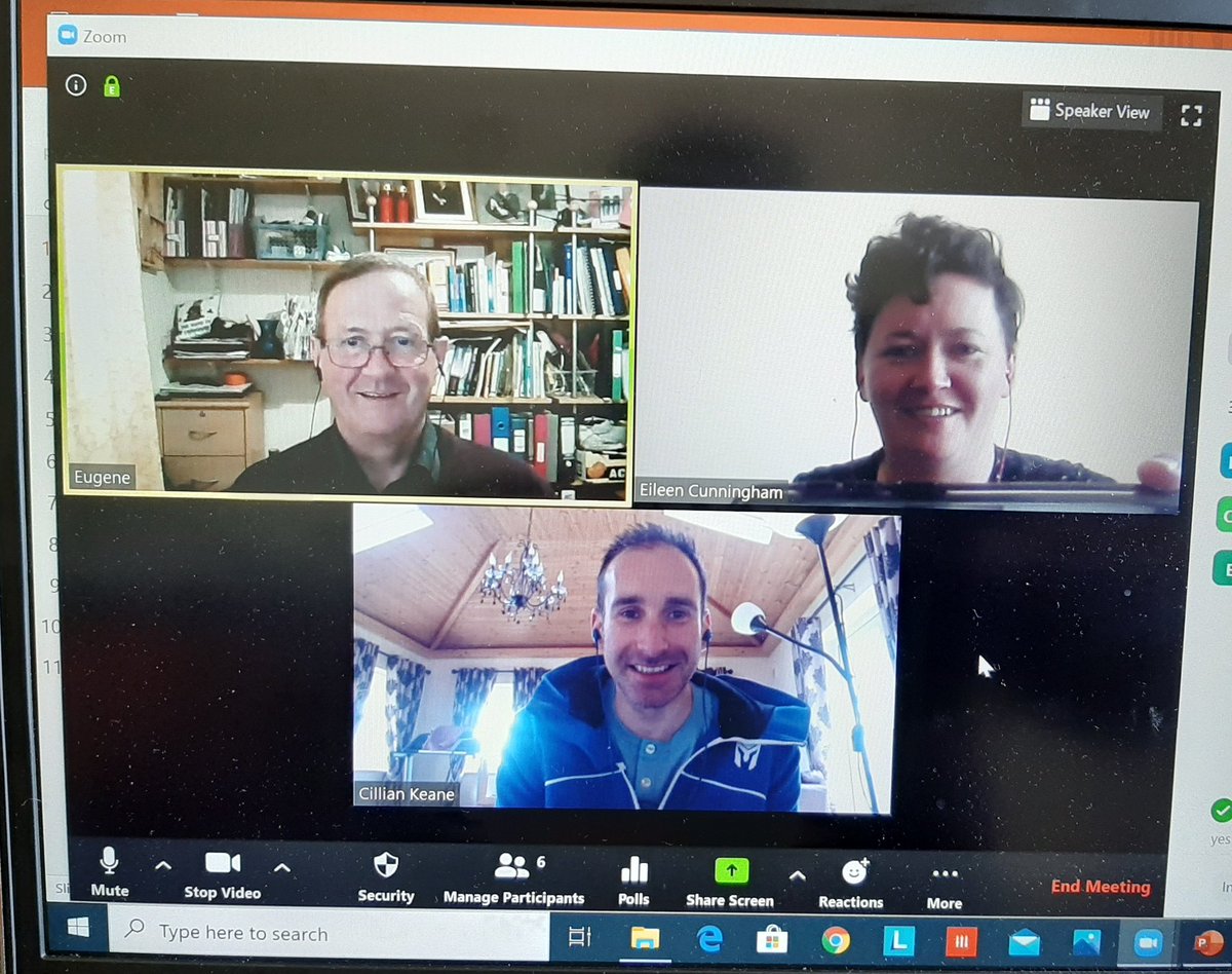 MidWestAries's tweet photo. Eugene, Cillian and Eileen facilitating our session on Connection and Hope in times of isolation this morning, great participation from attendees. #Midwesttogether https://t.co/rMeEaW5KpF