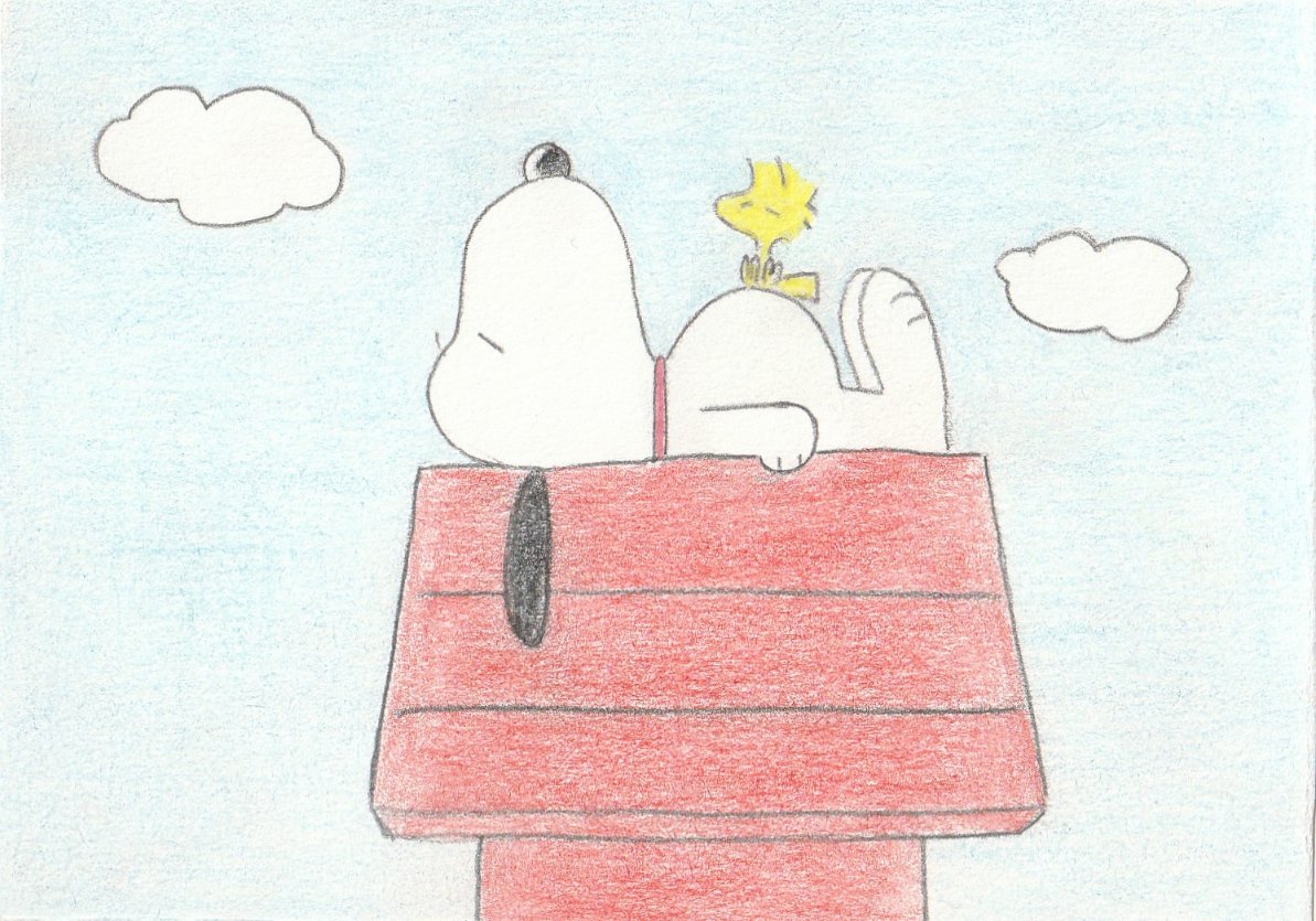 Sima イラスト スヌーピー Illustration Snoopy