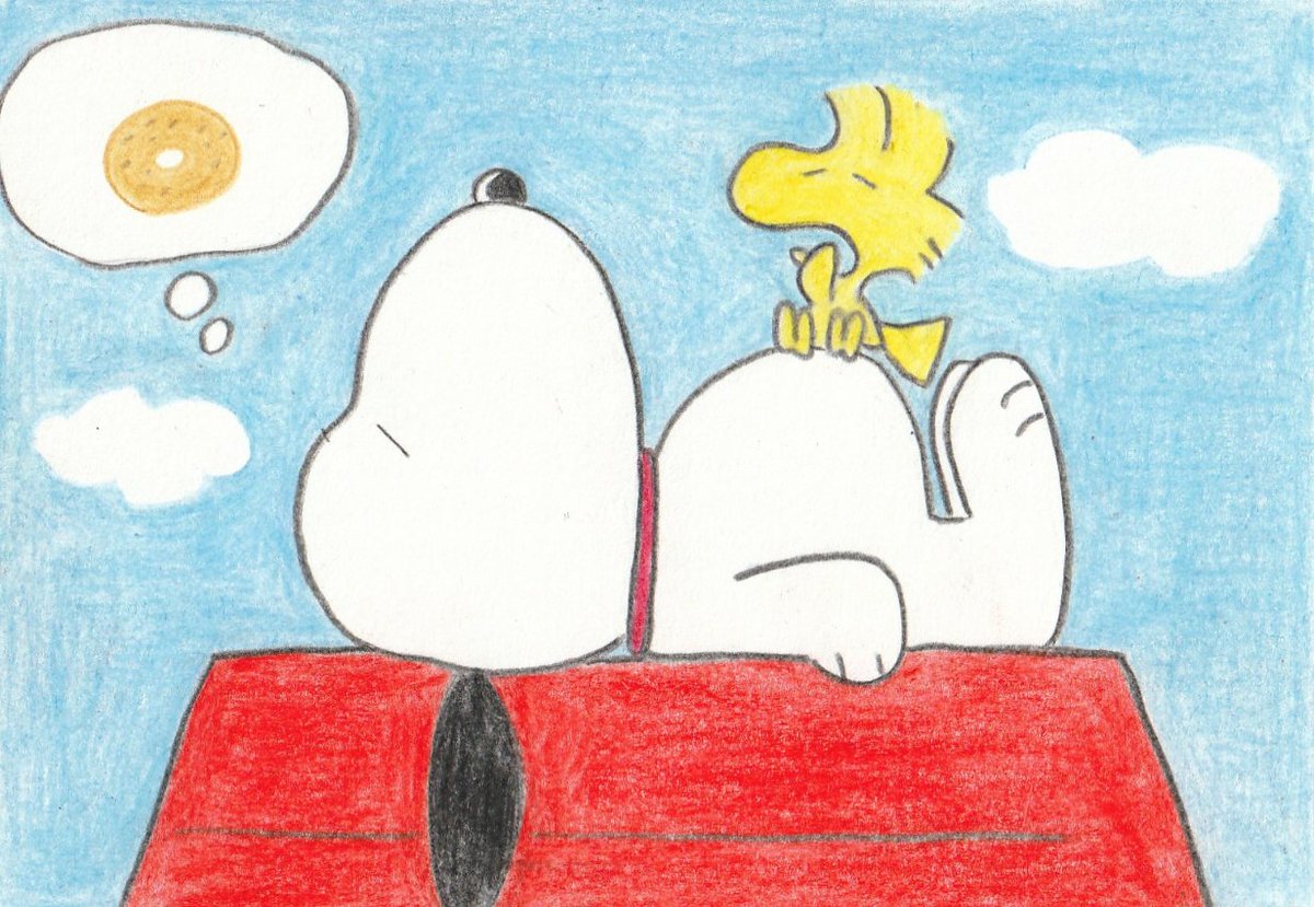 Sima イラスト スヌーピー Illustration Snoopy