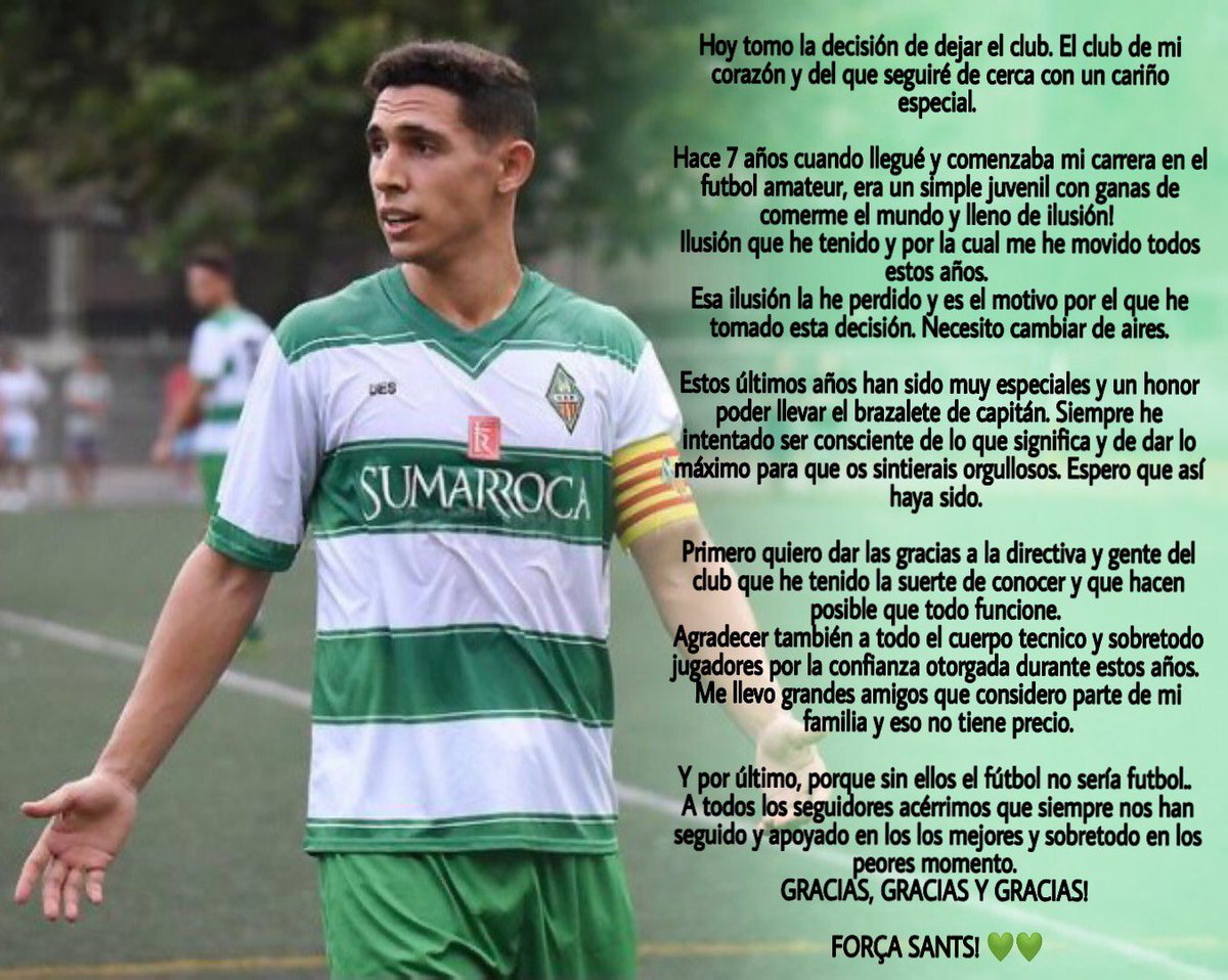 Gracias por todo! @UESantsoficial  <a href="/ResakasEst/">* RESAKAS EST *</a> <a href="/SantsGreen/">* GREEN LADIES *</a>