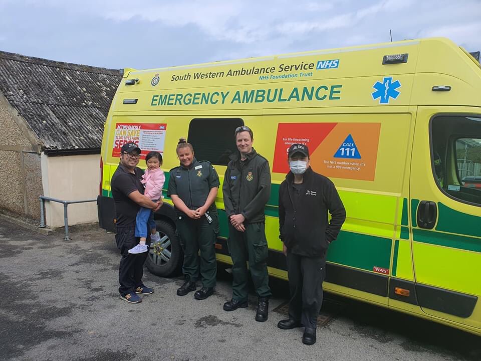 Yesterday we had another great act of kindness at Newquay Station. The Orient Chinese delivered meals for all our crews on shift #Thankyou #Newquay