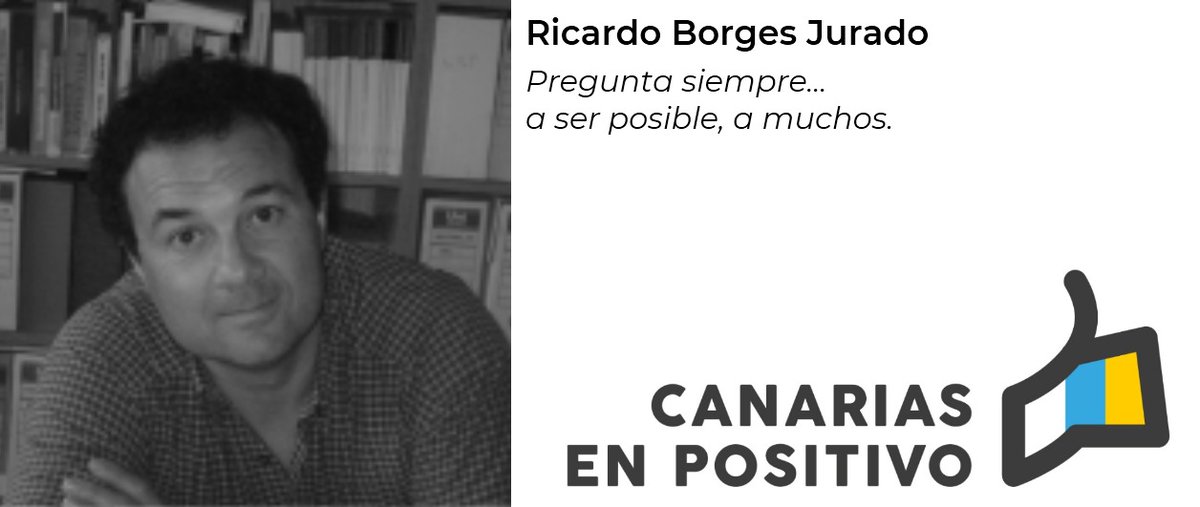👍 🇮🇨  RICARDO BORGES JURADO EN CANARIAS EN POSITIVO, catedrático de Farmacología. 
Director del Departamento de Medicina Física y Farmacología <a href="/ULL/">Universidad de La Laguna</a>. Doctor en Medicina.

📰 Su artículo se titula “Pregunta siempre... a ser posible, a muchos "

Disfrútalo▶️ bit.ly/2YDQloF