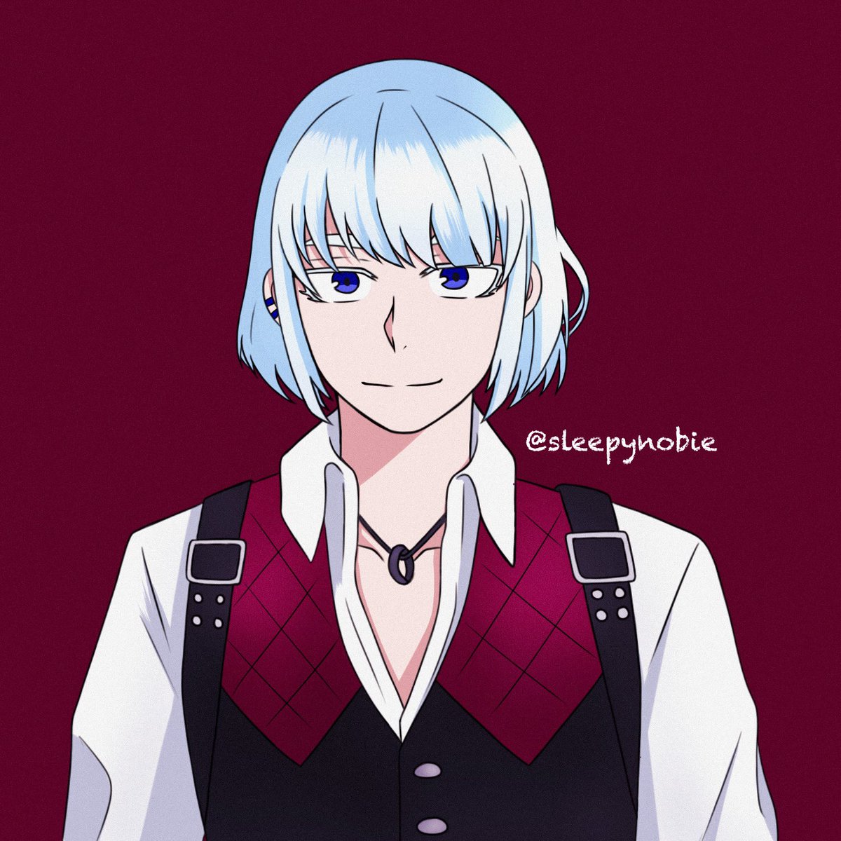 Nobie Khun With Louis S Outfit If You Don T Know He S From Code Vein Which Is Basically An Anime Dark Soul Game 3 Also First Time Drawing Him Without