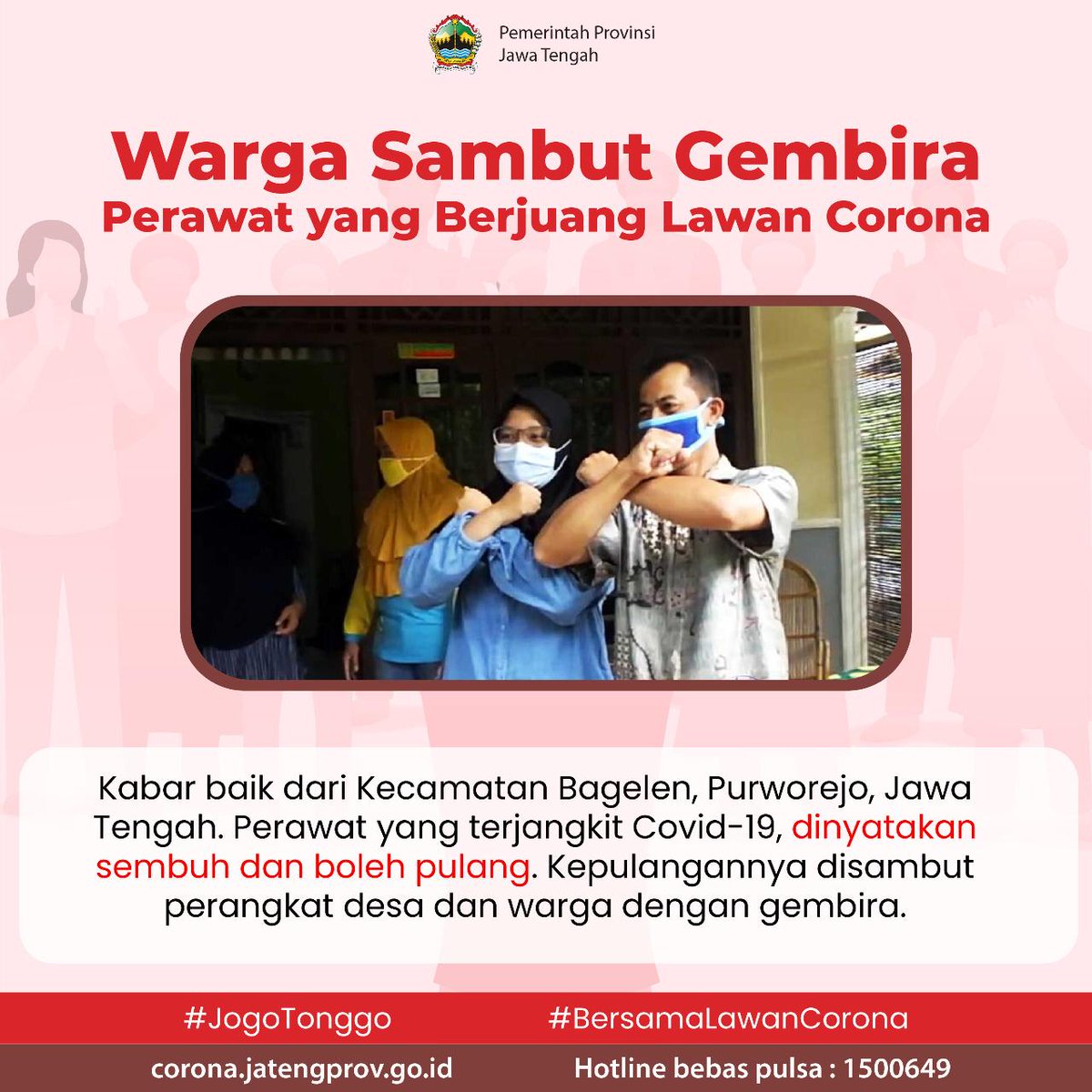 Yuk Gotong Royong #JogoTonggo 
#BersamaLawanCorona
