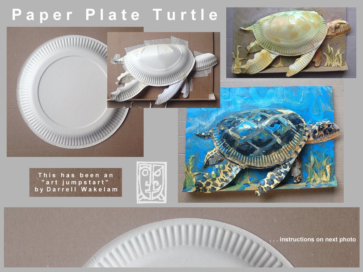 DeltaStrand's tweet image. Paper Plate Turtle🐢🐢🐢🐢
Have fun and create! @DeltaStrand
#Love2Create #CraftSessions
