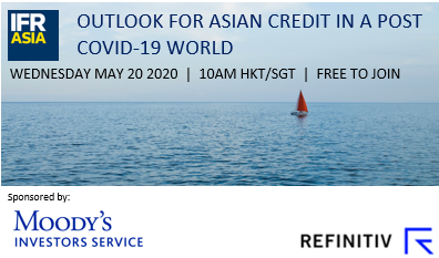 ifr_events's tweet photo. IFR Asia's Outlook for Asian Credit in a Post COVID-19 World webcast takes place on Wednesday May 20 2020 at 10am HKT/SGP.  Moderated by IFR Asia Editor Steve Garton, the webcast will bring together a panel of industry experts.  Free to join.  Sign up at https://t.co/3ks8GD2pIQ https://t.co/yiDsut2G0M