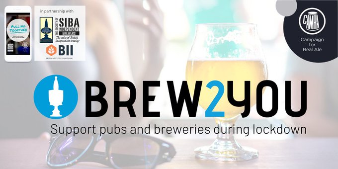 Shoutout to #DiscoveryZone alumni #PullingTogether for british brewers/makers and pubs by @CAMRA_Official at brew2you.co.uk #realeale #craftbeer #realcider #pubs