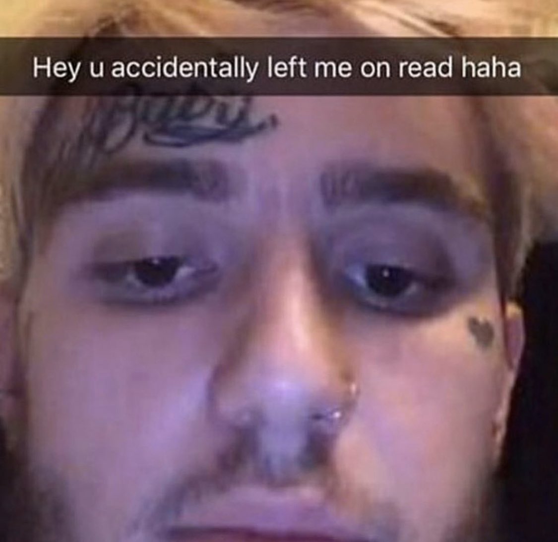 You Accidentally Left Me On Read Haha Ahseeit
