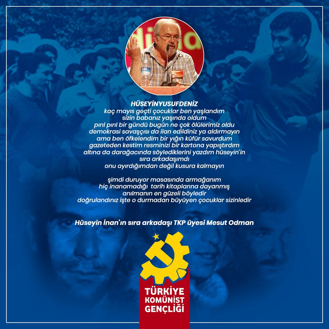 TKGninsesi's tweet photo. #ÜçFidanıAnıyoruz

🗓 6 Mayıs Çarşamba
⏰ 18.00'de youtube kanalımızda buluşalım!
#6Mayıs1972 

https://t.co/sQMWPD6kXh https://t.co/68n0YWsQGe