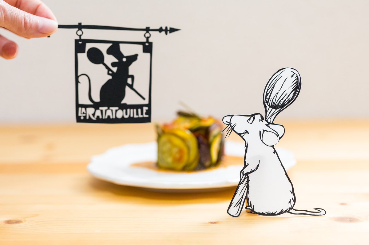 レミーのおいしいレストラン風ラタトゥイユを改良して作り直しました