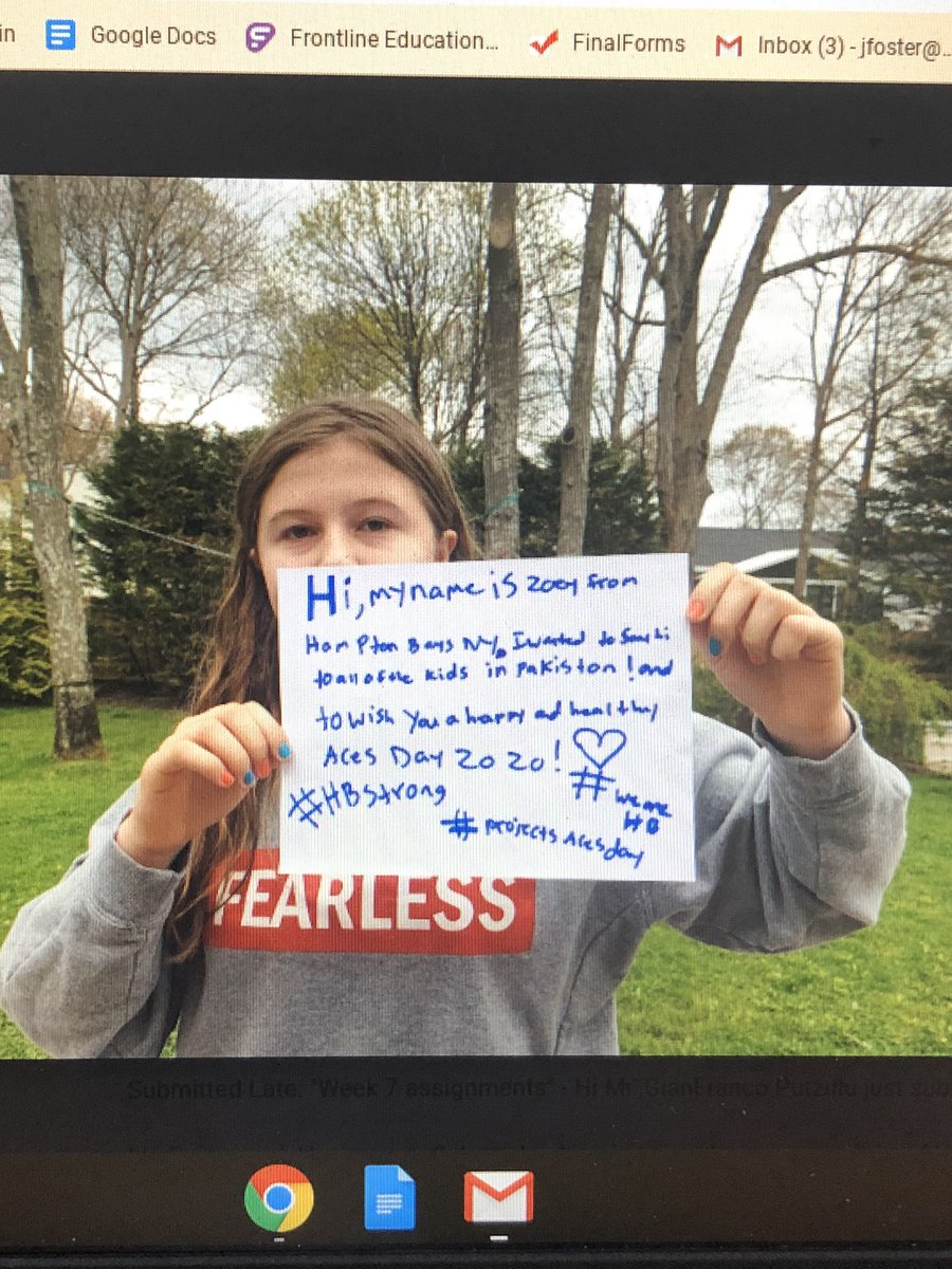 BaymenAD's tweet photo. Happy Aces day!   @RyanWalkerPE @gobaymen @HamptonBaysHS  #projectaces #wearehb #hbstrong https://t.co/KHrFDiZS2S