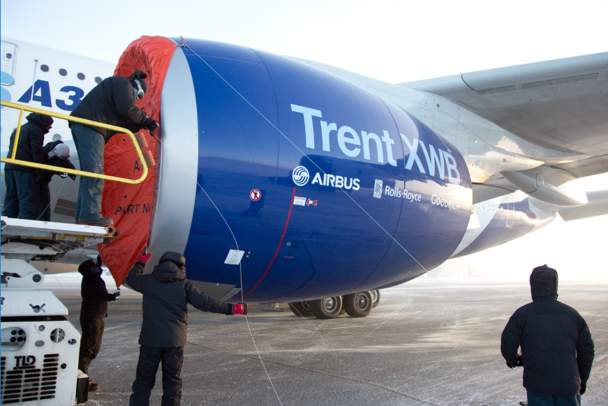 RollsRoyce's tweet photo. With a significant number of the world’s aircraft grounded, find out more about how we support customers in preserving their engines so they’re ready to take to the skies again when the time comes: https://t.co/4YWskVyIpd. #weareaviation #avgeek https://t.co/L2q2NenewE