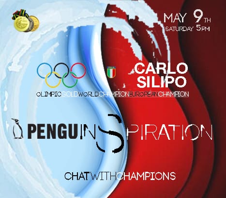 Excited about the first of our #ChatwithChampions on Saturday with Italian water polo legend Carlo Silipo. Penguins, check your inbox for how to send in questions and join the session.
#PenguINspiration