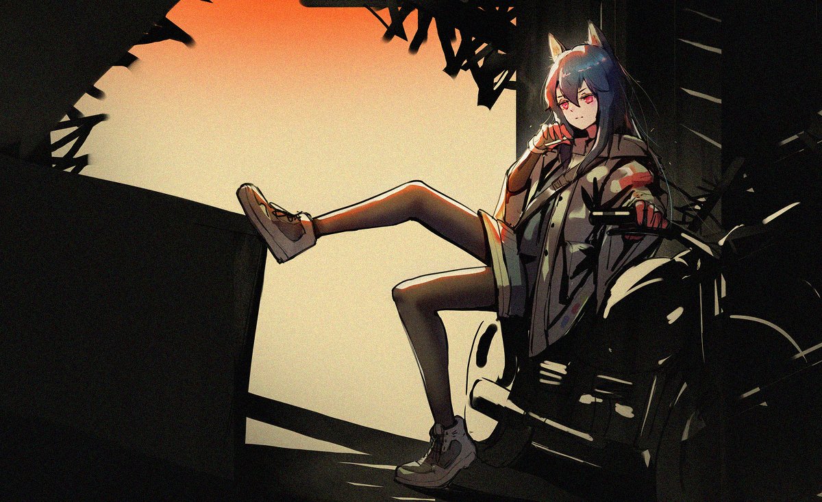 Licola8's tweet photo. 德克萨斯 #黒スト #明日方舟 #德克萨斯 https://t.co/NR4LZOcdrG https://t.co/aXxxBfFHMc