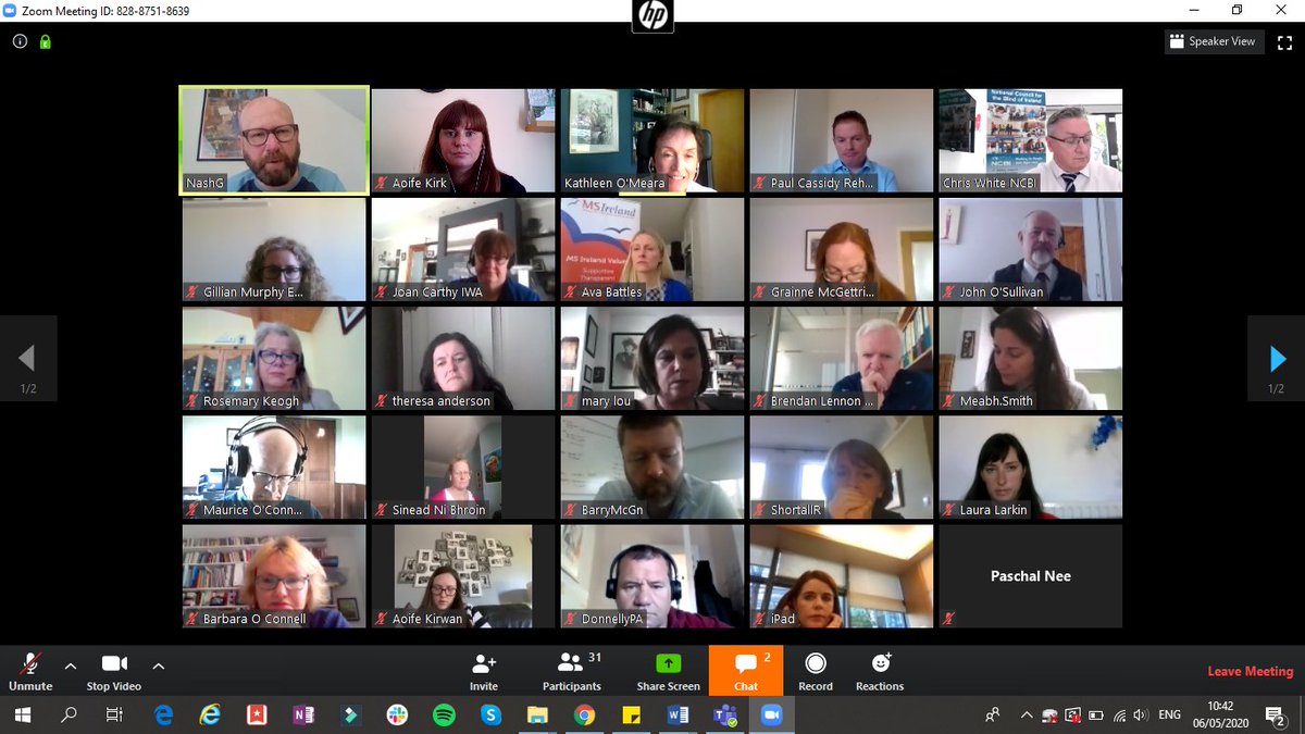 RehabGroup's tweet photo. Thank you to all who participated in this mornings virtual lobby meeting. We look forward to working with you to secure our future and services to people with disabilities throughout Ireland #DisabilityFunding https://t.co/nMbVaxxGJR