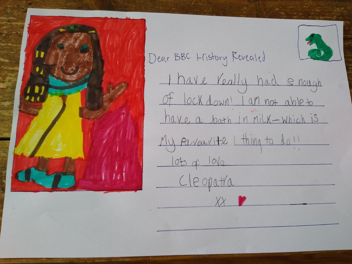 Lucy_Worsley's tweet photo. HISTORY COMPETITION FOR YOUR KIDS! Get your 6-13 YOs to send a postcard from the past...how would different people from history feel about lockdown? Find out how to enter here https://t.co/lN3OnmhfYD #pastpostcards @HistoryExtra https://t.co/A8NYGhxls1