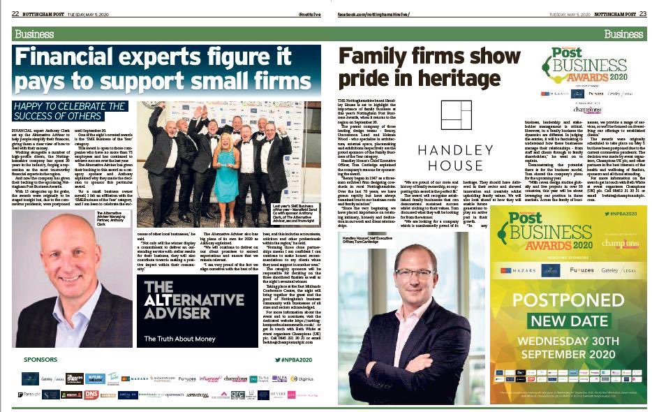 This weeks coverage is the final piece of coverage until we re-launch in paper in September, featuring interviews from The Alternative Adviser and Handley House.
#NPBA2020