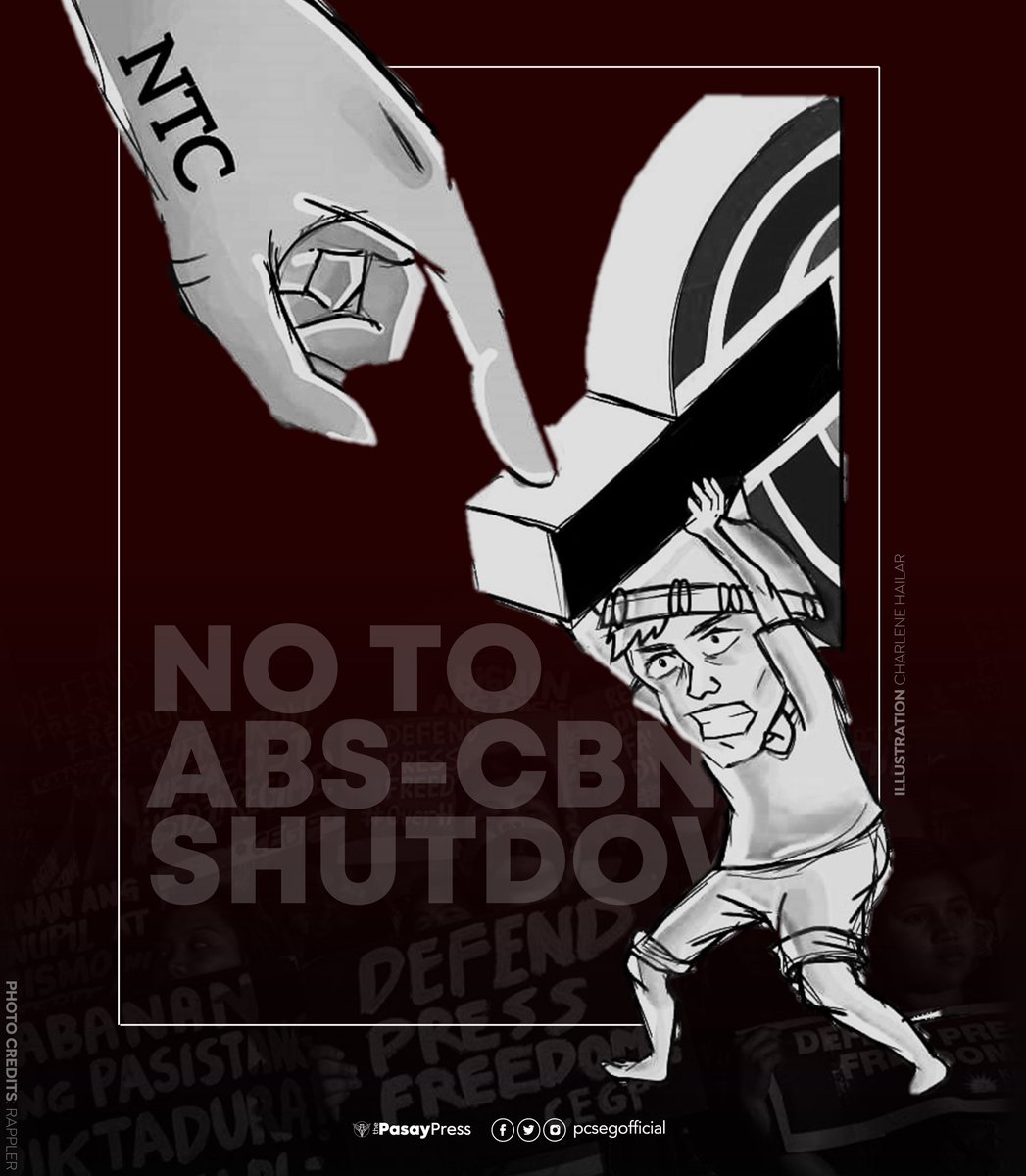 pcsegofficial's tweet photo. BASAHIN: Opisyal na pahayag ng Pasay Press at Pasay City Secondary Editors' Guild hinggil sa ibinabang Cease and Desist Order ng NTC laban sa ABS-CBN

#DefendPressFreedom https://t.co/ppjYwIyUA9