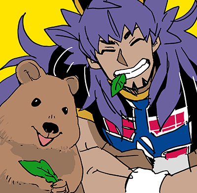 ネズ(ポケモン) 「お題箱に来たお題にテンション上がってわ~~~~~~~~~~~~~~~~~い(酔)」|小渕のイラスト