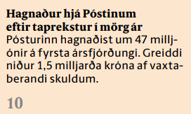 BjorgvinG's tweet photo. Opinber starfsmaður mánaðarins: Birgir Jónsson forstjóri Póstsins. @frettabladid_is https://t.co/OQPESpqucb