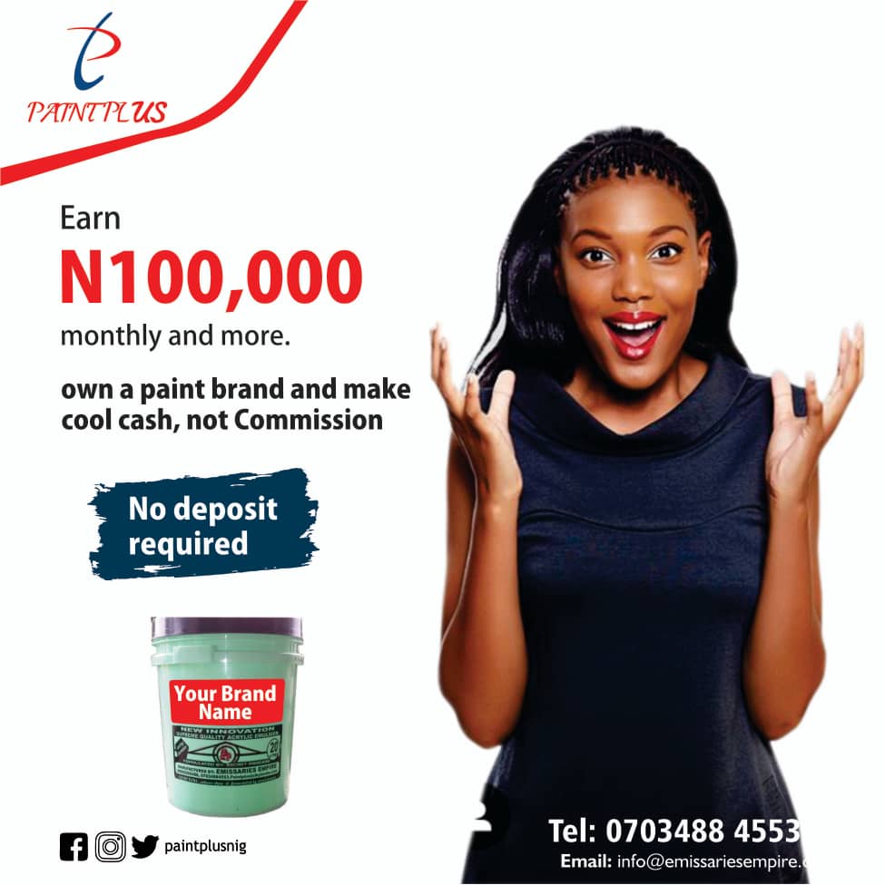 paintplusnig's tweet photo. #lockdownextension 
#Adele 
#UnitedForTacha 
#AskWike
#WednesdayMotivation 
#GossyNaturalSpringWater 
#Seedorf 
#Pirlo
#Morayo
#Arya 
#Madagascar
#paint
#lagos
#painters
#developers
#house
#home
#office https://t.co/uEbVZY768G