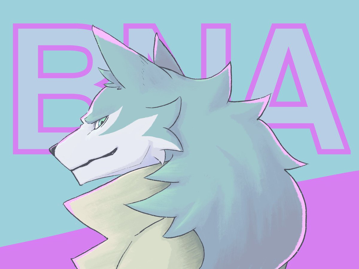 1boy furry male male focus solo furry wolf boy smile  illustration images