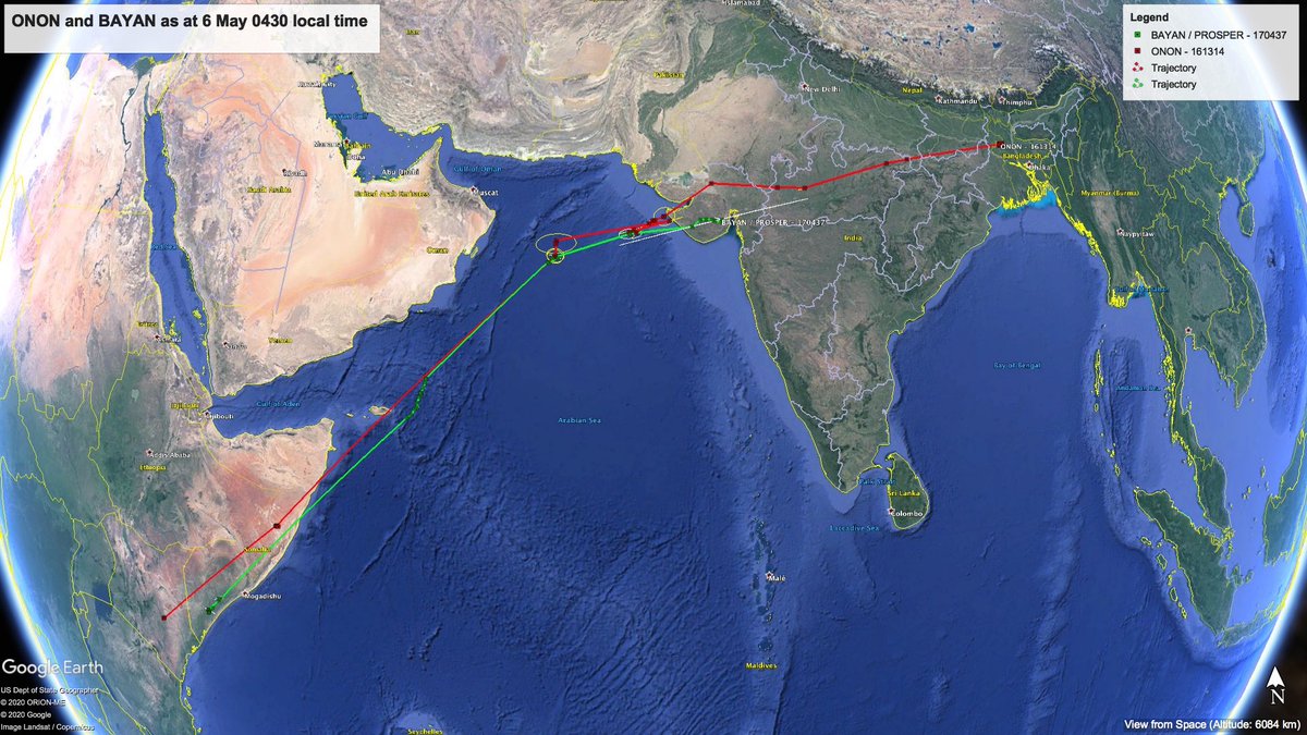 So Onon has crossed India & now is in Bangladesh. The bird covered 6300 kms in just 7 days. Which machine can beat that.Bayan is still in Gujarat. Incredible is the word.