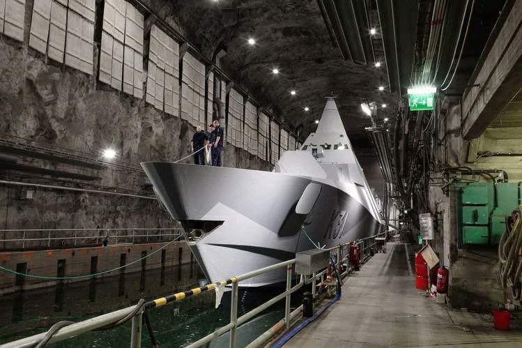 Musko Sweden's underground naval base and dockyard for #submarines and # ...
