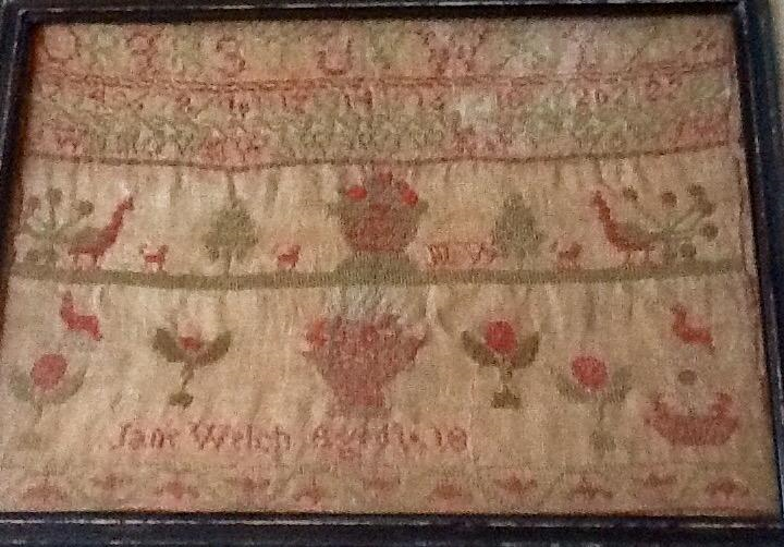 mariszkalime's tweet photo. One of my favourite samplers has always intrigued me, as it begins at the tail end of the alphabet.
I wonder if it has been chopped, or just folded for framing?
#ShouldIOpenIt?
#needlework #textiles #sampler #embroidery
@Diary_DressHist https://t.co/GCgNvxiugL