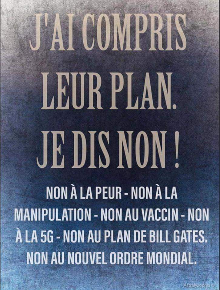 #COVIDー19 
#stopvaccin
#StopConfinement 
#GiletsJaunesConstituants
#baslesmasques