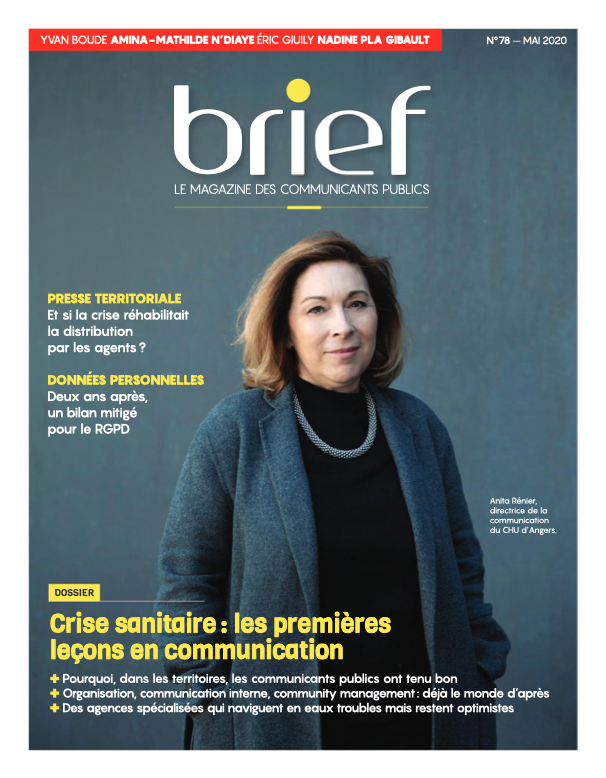 magazinebrief's tweet photo. #COVIDー19 Les premières leçons de la #crise en #communication publique ? C'est dans @magazinebrief N°78 => https://t.co/wOWb4Jb1QH (Ph. Delphine Perrin). Un numéro printanier accessible à tous, gratuitement, notamment sur https://t.co/D0YCJF5JUO. Bonne lecture ! https://t.co/l2RDxoMmhX