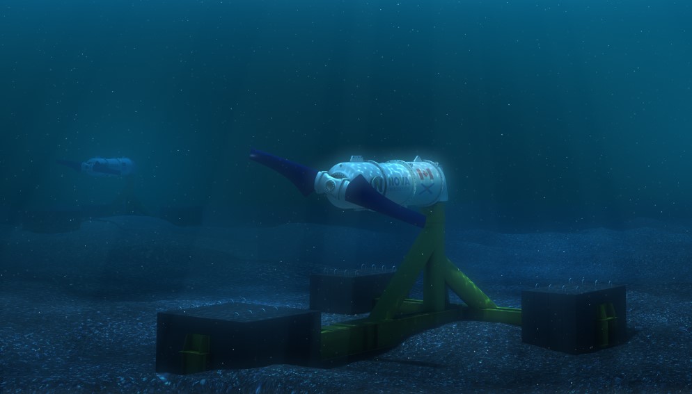 NovaInnovation's tweet photo. #D2T2 Commercialisation – @EU_EASME funding enabled us to build the turbine of tomorrow. The success of reducing tidal energy costs by 30% and the commercial focus of D2T2 helped us to win our first export project for 15 turbines in Canada. https://t.co/6RfPMI5tAd