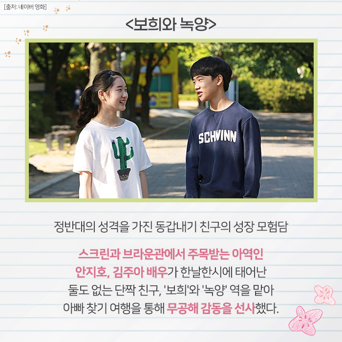 한국 영화계를 뒤집어 놓은 천재 아역 배우들의 작품!🎞 #보희와녹양 #벌새 #우리집 2020 사랑스런 신드롬 있는 #김아송 배우 주연작 <나는보리>까지!T...