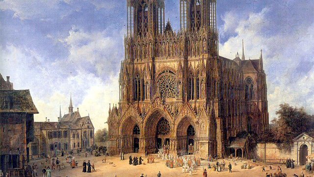 FrPittoresque's tweet photo. #6Mai 1211 : pose de la première #pierre de l’actuelle #cathédrale de #Reims. Aux premiers temps du #christianisme était à cet emplacement un #oratoire que #saint #Sixte dédia à l’Apôtre saint #Pierre ► https://t.co/z1mYh66Awr #CeJourLà https://t.co/LqsQkrj6A0