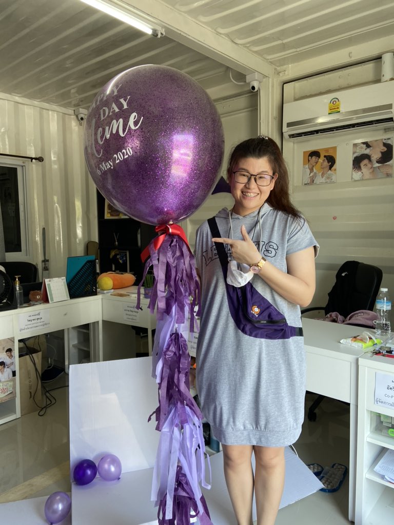 TharnType_s's tweet photo. 🎉Happy Birthday นะครับพี่เมย์ มีความสุขมากๆนะครับ 🎉 #HappyMAMEDay
@MAME12938 https://t.co/c19bee8aY9