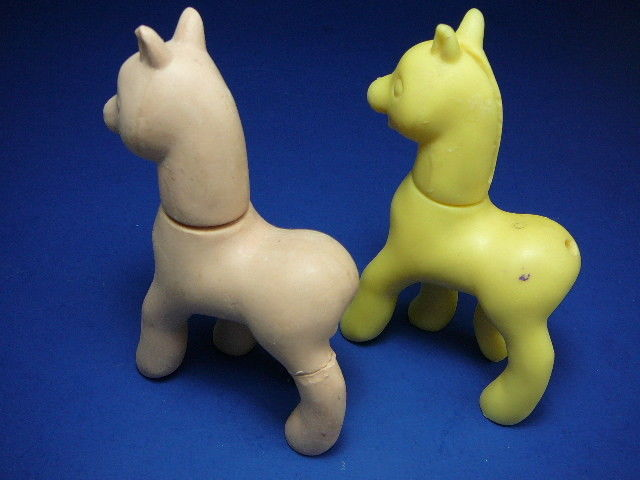 imagesivefound's tweet photo. Original wax sculpts for the second generation of My Little Pony toys, late 1990s https://t.co/7eR2zSUtkt
