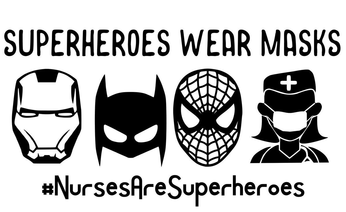 JoyceLeido's tweet photo. To all of our superheroes in scrubs, wishing you a #HappyNursesWeek ! #NursesWeek2020 #nursesareheroes https://t.co/p889AVXEsK