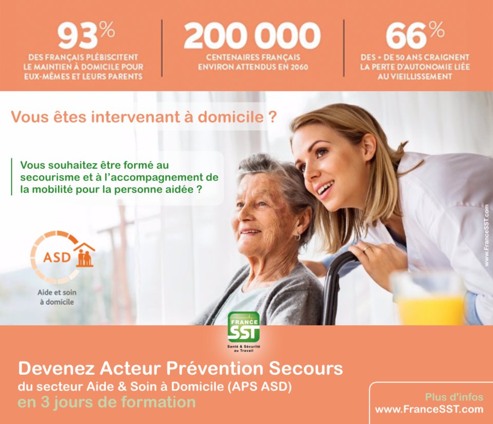 France_SST's tweet photo. #Aide & #Soin à #Domicile > Les derniers #chiffres du secteur 🏡 Formez vos #intervenants à domicile ou devenez #Formateur 👉 https://t.co/lA1kr7WAUp
#CARSAT #INRS #CNAM #CGSS #CRAMIF #ADMR #AgirAdom #ApsAsd #FranceSST #APS #ASD https://t.co/GYJIN57dbE