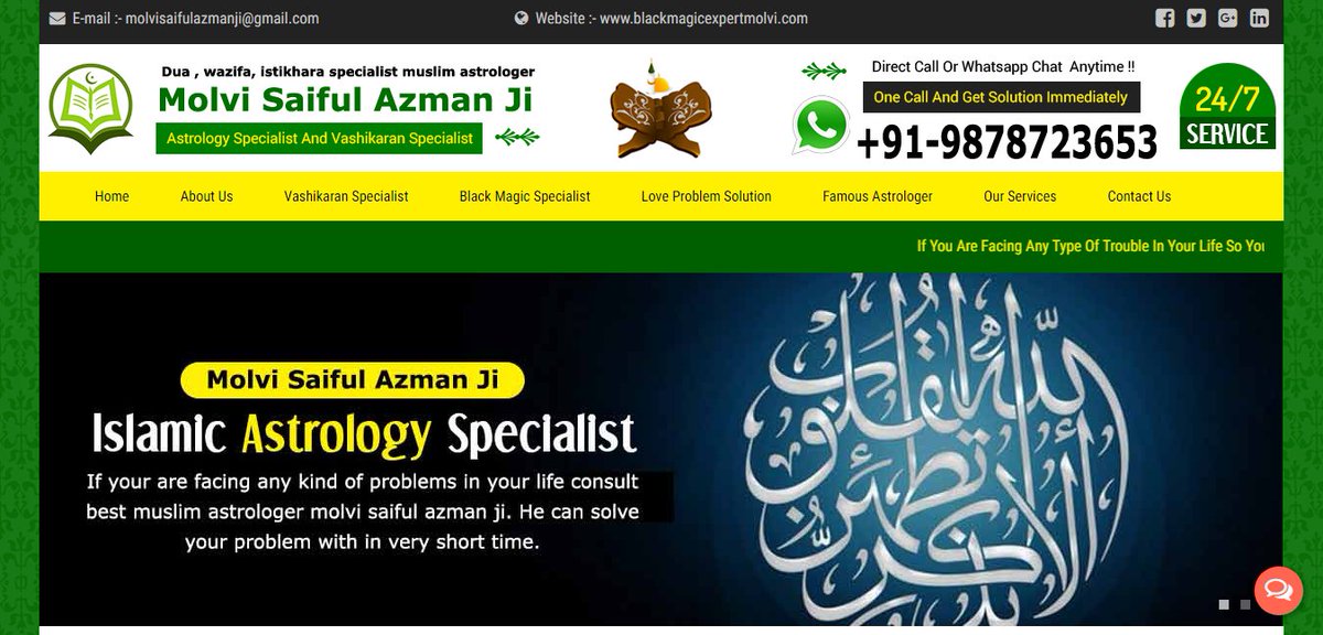 molvisaifulazm1's tweet photo. #famousastrologer
#Vashikaran
#loveproblemsolution
#lovemarriagespecialist
#blackmagicspecialist
For any problem for love,marriage,education,job related then please contact with #molvisaifulazmanjiji. #websitelink
https://t.co/JyRrsueYJO https://t.co/0Znez4ZHT0