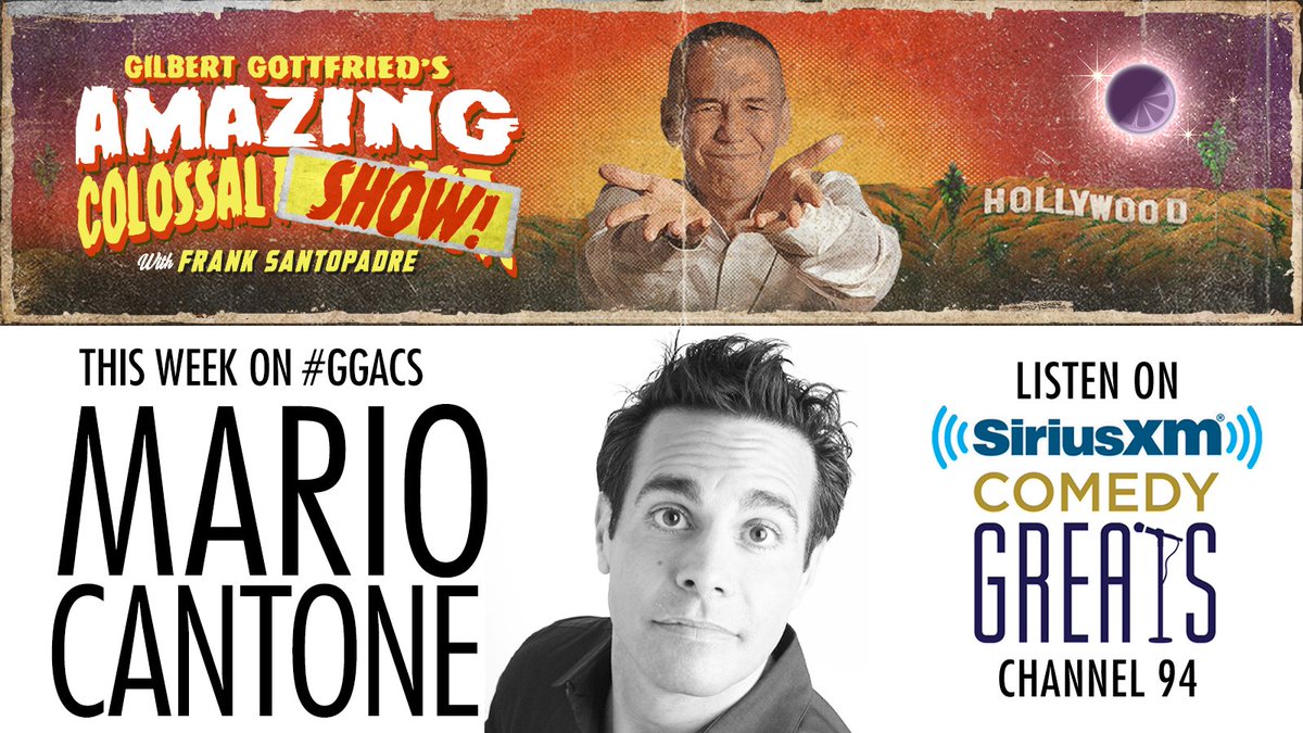 Gilbert Gottfried's Amazing Colossal Show! tweet media