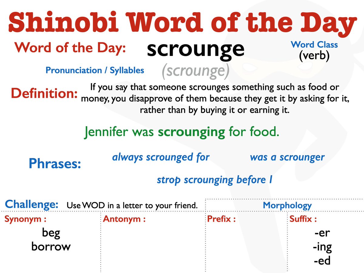 Word of the Day – Page 58 – Vocabulary Ninja