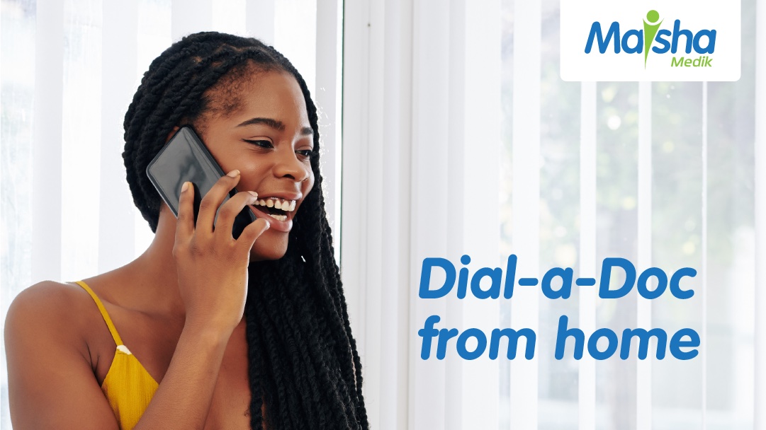 Maisha_health's tweet photo. Dear woman! Sometimes you don’t have to physically visit a doctor. Dial 147 and get assisted in the comfort of your home.
#WellwomanWednesday #DialADoc https://t.co/0cTPnOis7k