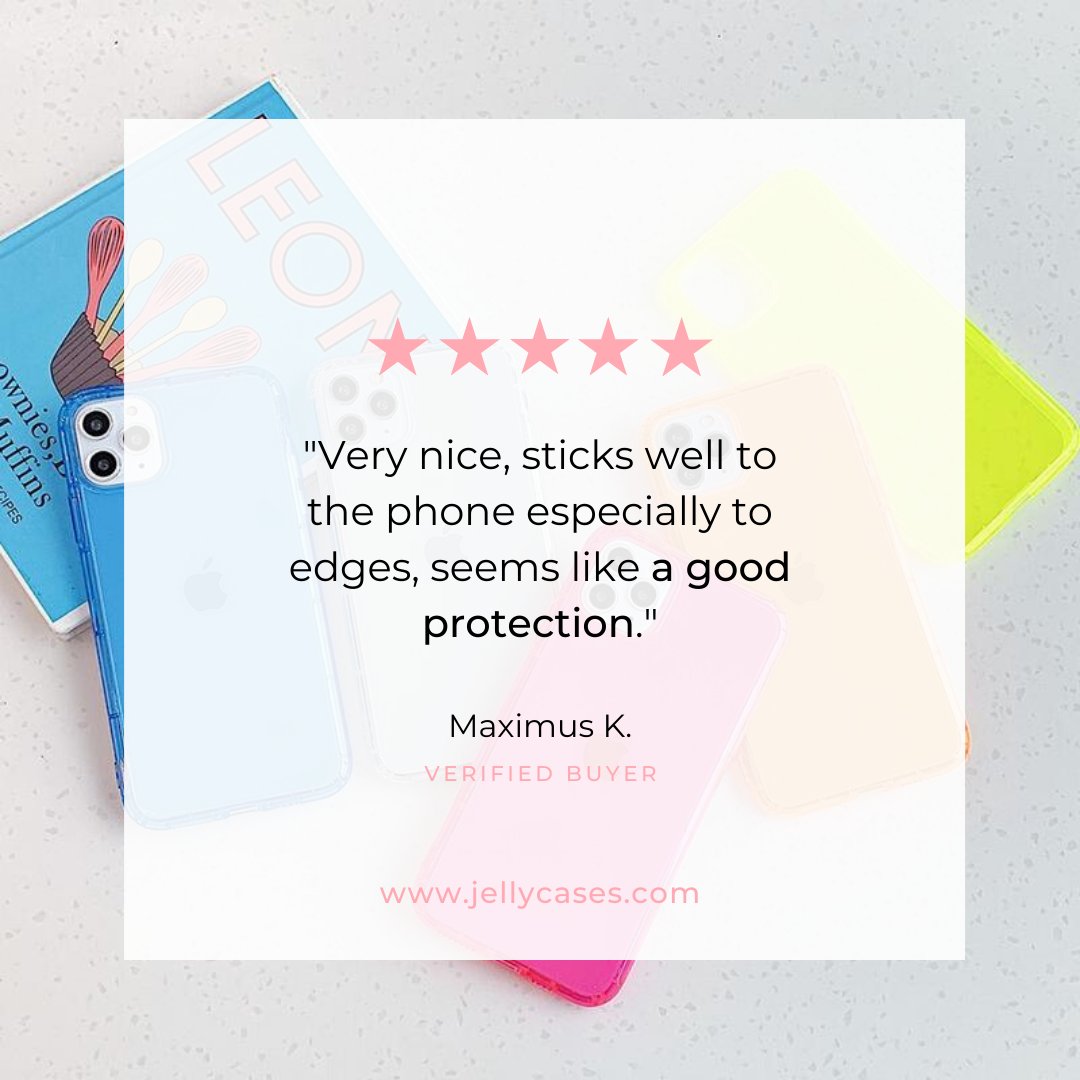 jellycases's tweet image. Shockproof Transparent Neon Case⁠ 💕
Available for all iPhones⁠.
FREE worldwide shipping on all orders! 🌎⁣⠀⁠

Get yours now: jellycases.com/products/shock…
.⁠
.⠀⁠
.⠀⁠
#iphonecase #antishockcase #plaincase
#protectivecase #transparentcase⁠ #neoncase
