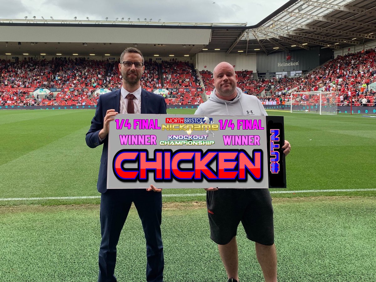 NBRFC's tweet photo. 🚨Nickname Knockout🚨

⚠️ QUARTER FINAL RESULT ⚠️

CONGRATULATIONS TO CHICKEN 🐓 

Who makes it through to the semi finals of our Nickname Knockout Championship, after gaining a huge 75% of the vote against SCROTES 🏀

#NicknameKnockout
#UTN 🔴🔵
#OneClubOneLove ❤️💙 https://t.co/kESgteH6bL