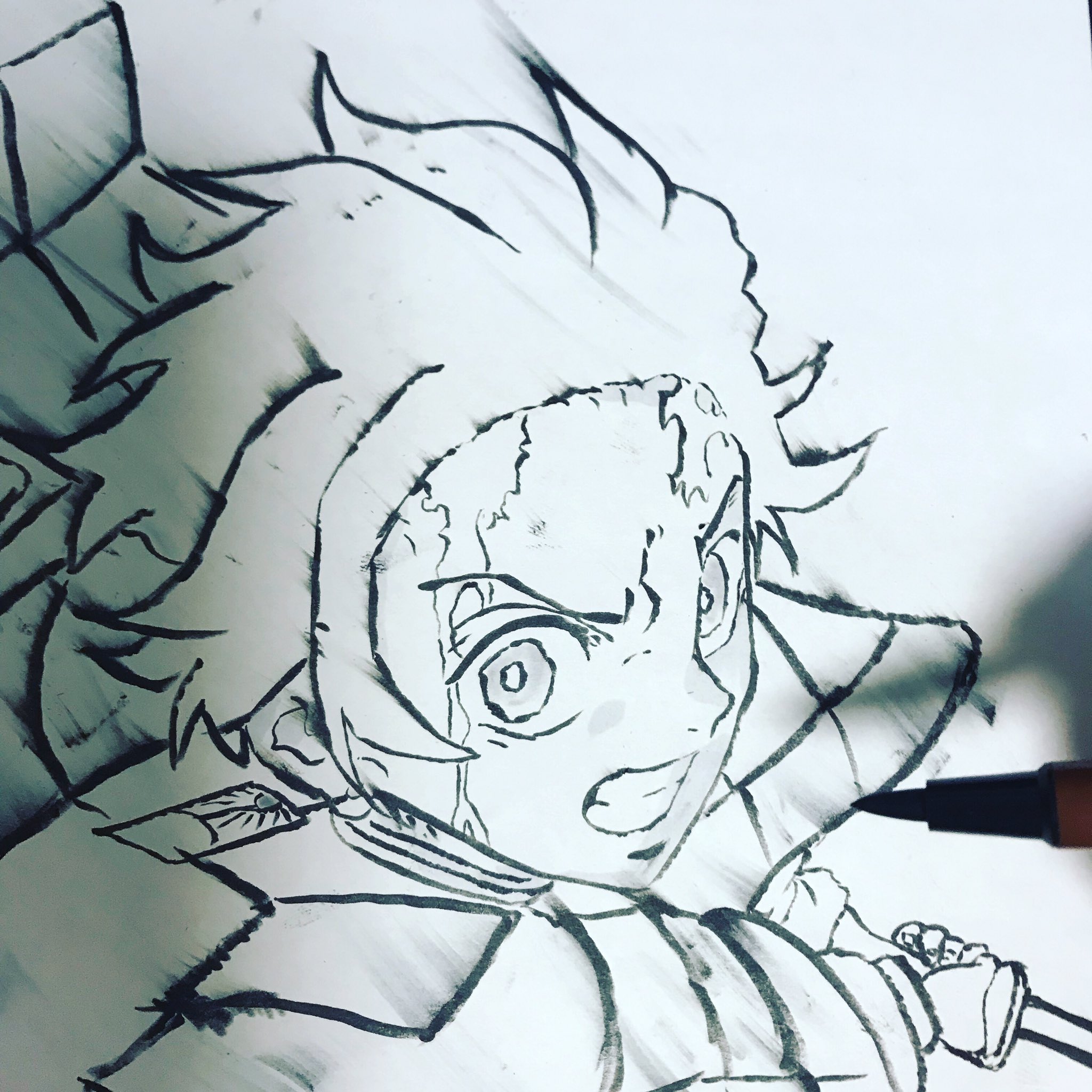 Aniphinao 鬼滅の刃筆ペンイラストは鬼殺隊も柱も書き終えたので 竈門炭治郎 と 竈門禰豆子 もう一回描いてみた 鬼滅の刃 鬼滅の刃イラスト 筆ペンイラスト 鬼滅の刃絵描きさんと繋がりたい アニメ好きさんと繋がりたい お家で過ごそう Stayhome