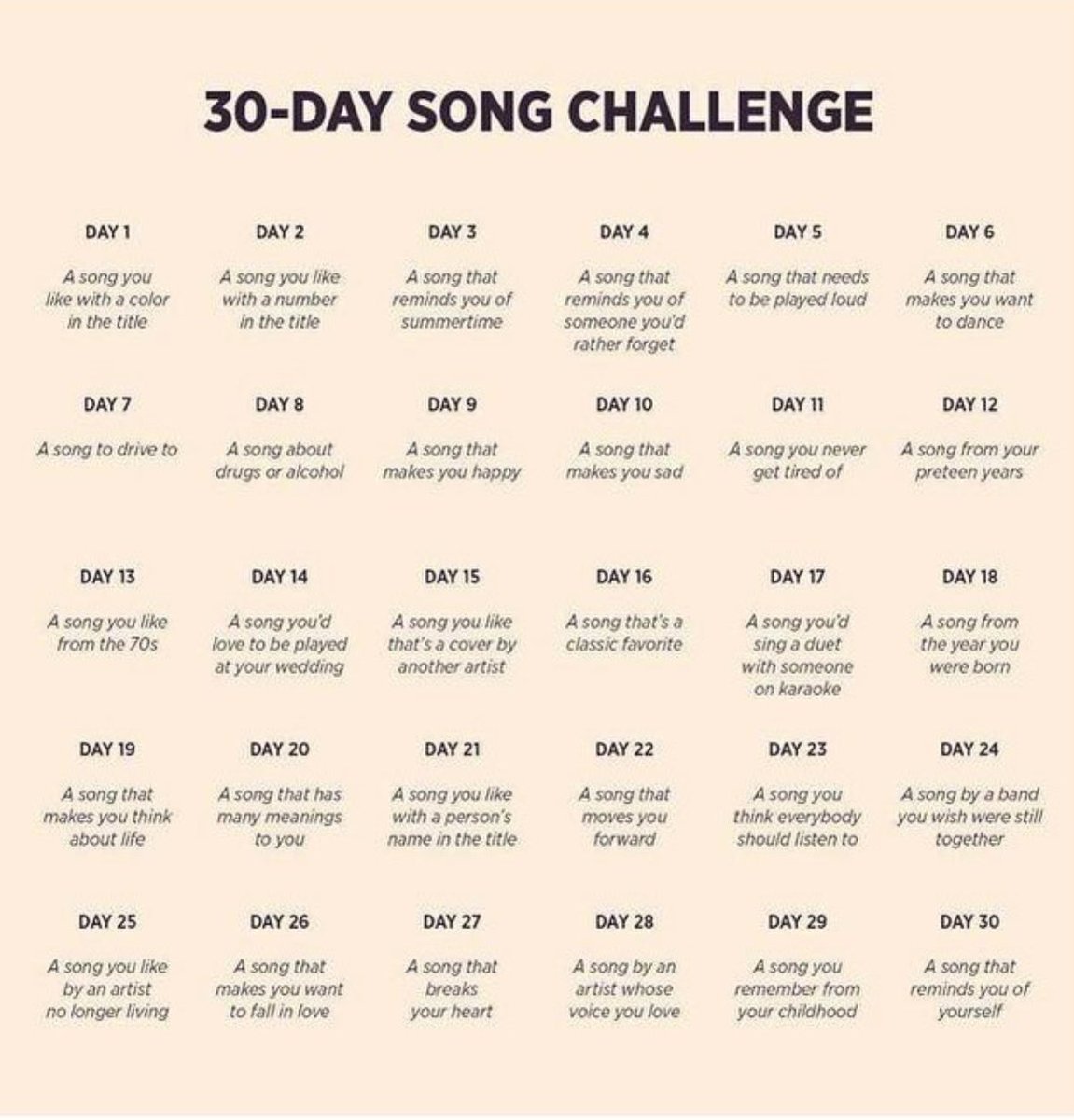 Saw  @TheSimulacrae doing this and I want to give it a go. I'll try to keep this up as long as I can.